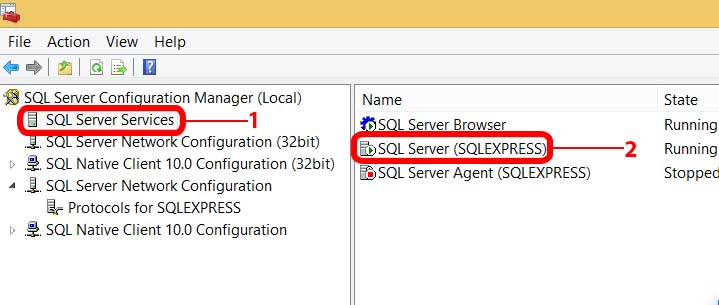 SQL Configuration Manager